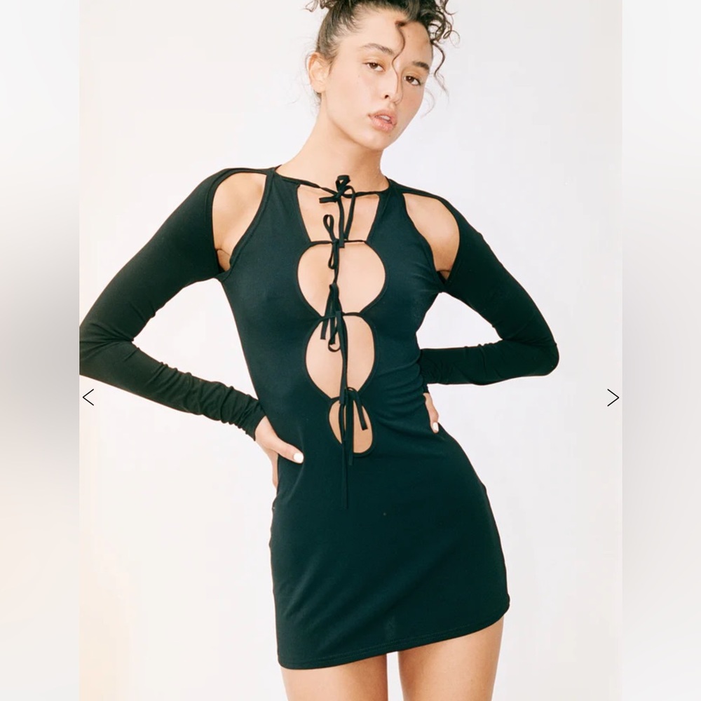 With Jean Midnight Dress Black